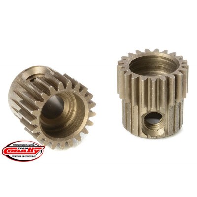 Ocelový tvrzený pastorek 21 zubů (modul 64DP)