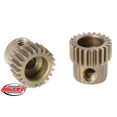 Ocelový tvrzený pastorek 22 zubů (modul 64DP)