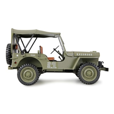Jeep Willys MB Scale RC Crawler 4WD 1:14 RTR zelený