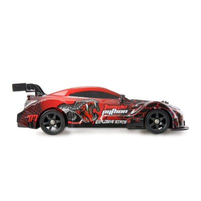 Drift Sport RC Car GTR 4WD 1:16 RTR s kouřem a LED osvětlením červené