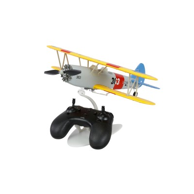 AMXFlight RC letadlo N2S-2 Stearman 360mm s gyroskopem 6G/3D 6 kanálů RTF
