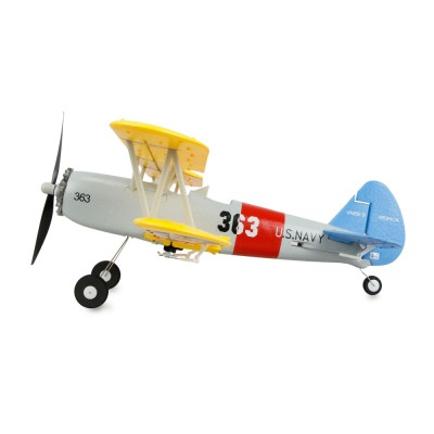 AMXFlight RC letadlo N2S-2 Stearman 360mm s gyroskopem 6G/3D 6 kanálů RTF