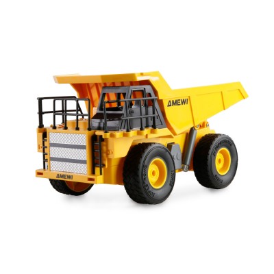 Sada 2 v 1 RC sklápěč dumper a RC pásový bagr, 9 kanálů, RTR v měřítku 1:24