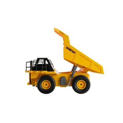 Sada 2 v 1 RC sklápěč dumper a RC pásový bagr, 9 kanálů, RTR v měřítku 1:24