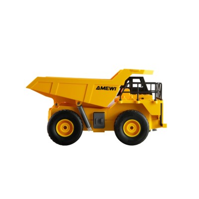 Sada 2 v 1 RC sklápěč dumper a RC pásový bagr, 9 kanálů, RTR v měřítku 1:24