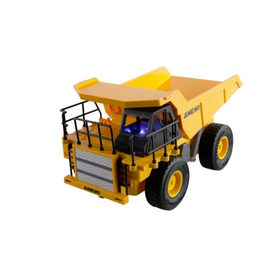 Sada 2 v 1 RC sklápěč dumper a RC pásový bagr, 9 kanálů, RTR v měřítku 1:24