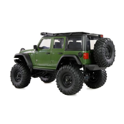 AMXRock Crosstrail Scale RC Crawler 4WD 1:16 RTR LED rampa zelený