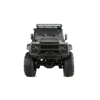 AMXRock D90 Scale RC Crawler 4WD 1:16 RTR LED rampa šedý