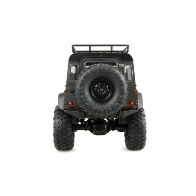 AMXRock D90 Scale RC Crawler 4WD 1:16 RTR LED rampa šedý