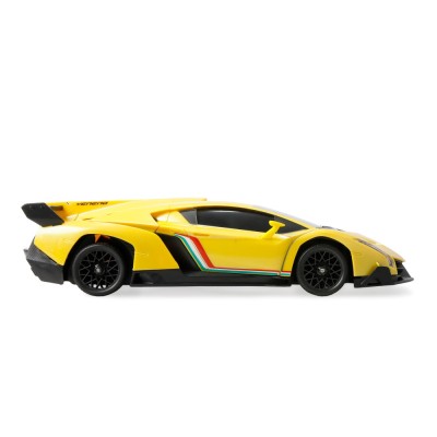 Lamborghini Veneno RC Drift Car 4WD LED 1:18 RTR licencované žluté