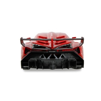 Lamborghini Veneno RC Drift Car 4WD LED 1:18 RTR licencované červené