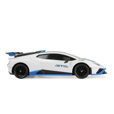 Lamborghini Huracan STO RC Drift Car 4WD LED 1:18 RTR licencované bílé