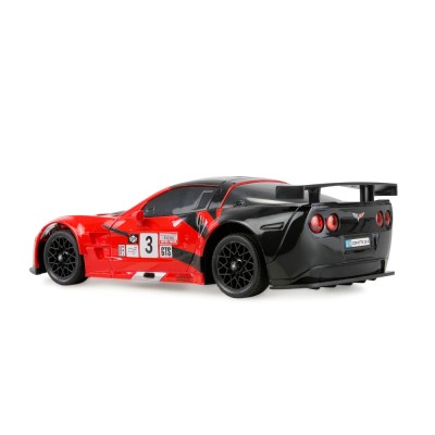 Corvette C6.R RC Drift Car 4WD LED 1:18 RTR licencovaná červená