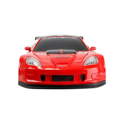 Corvette C6.R RC Drift Car 4WD LED 1:18 RTR licencovaná červená