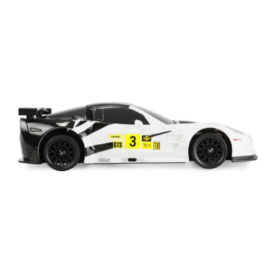 Corvette C6.R RC Drift Car 4WD LED 1:18 RTR licencovaná bílá