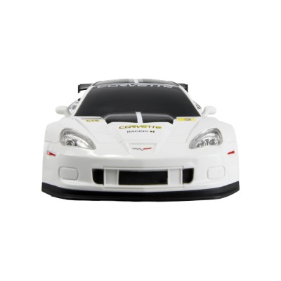 Corvette C6.R RC Drift Car 4WD LED 1:18 RTR licencovaná bílá
