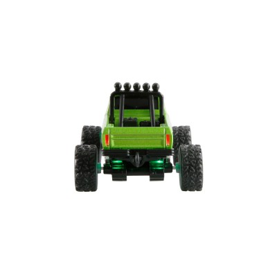RC Monster Truck kovový 1:64 RTR LED Tempomat 2,4GHz zelený