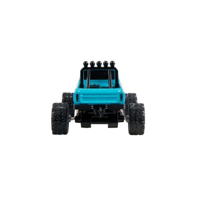 RC Monster Truck kovový 1:64 RTR LED Tempomat 2,4GHz modrý