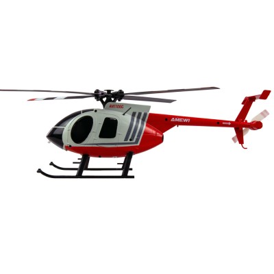 Hughes MD500 vojenský RC vrtulník, 4 kanálový s gyroskopem 6G, RTF, civilní