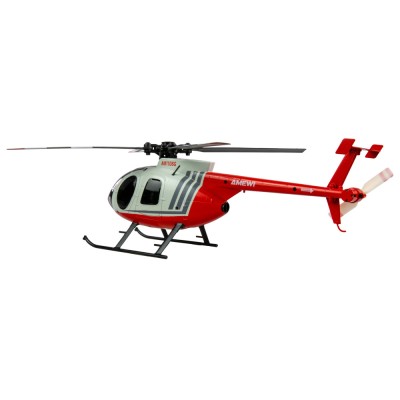 Hughes MD500 vojenský RC vrtulník, 4 kanálový s gyroskopem 6G, RTF, civilní