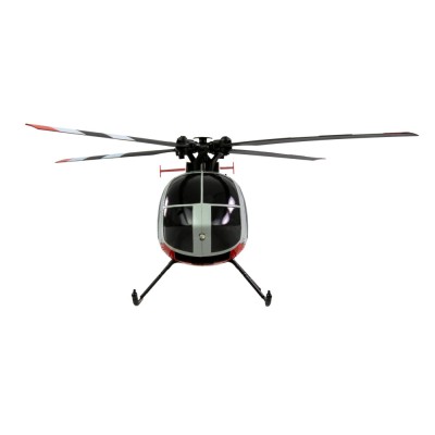 Hughes MD500 vojenský RC vrtulník, 4 kanálový s gyroskopem 6G, RTF, civilní