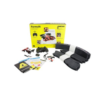 Závodní dron FormulA včetně závodní dráhy červený RTF sada