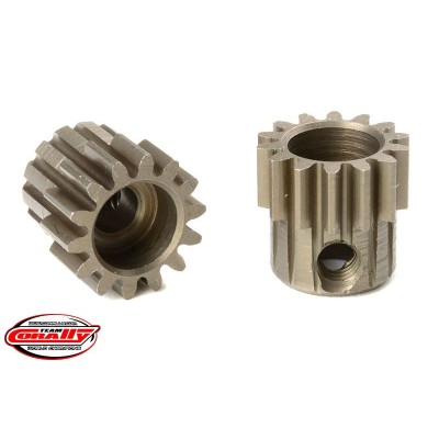 Ocelový tvrzený pastorek 14 zubů (modul 0,6)