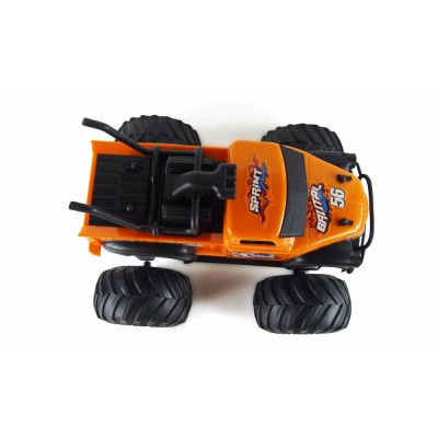 RC auto Monster Truck Crazy 1:16 oranžový