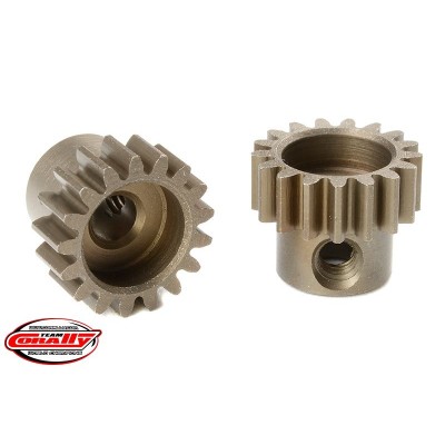 Ocelový tvrzený pastorek 17 zubů (modul 0,6)