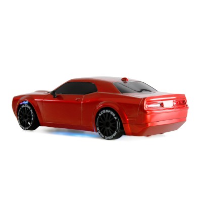 Drift Muscle Car RC driftovací auto s gyroskopem a LED 4WD 1:20 RTR červené