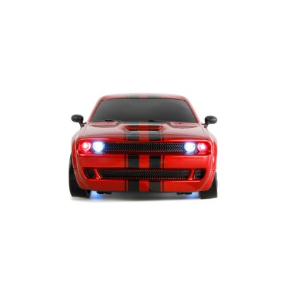 Drift Muscle Car RC driftovací auto s gyroskopem a LED 4WD 1:20 RTR červené