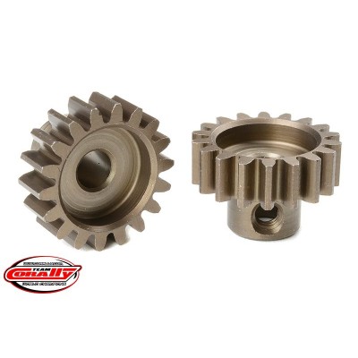 Ocelový tvrzený pastorek 18 zubů (modul M1.0)