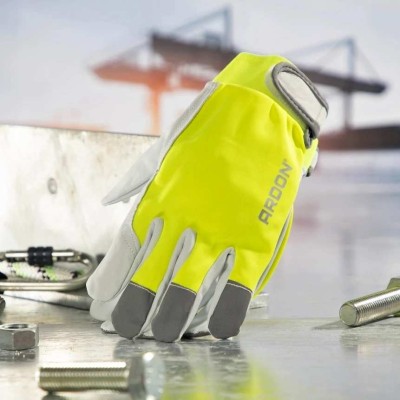 Ruk. ARDON Hobby reflex 10 lehké ovčí kůže prodyšné žluté