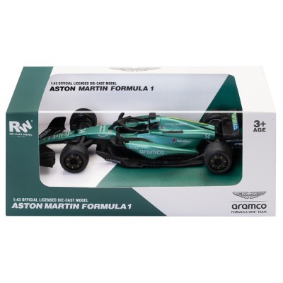 RC auto Aston Martin F1 kovový zelený 1:43