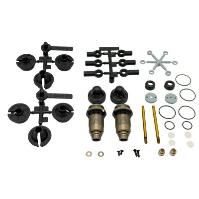 Kompletní sada předních tlumičů 1/10 BBS Big Bore Shock (13mm)