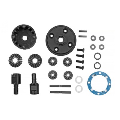 RC10B84 LTC Kovový diferenciál, přední/zadní