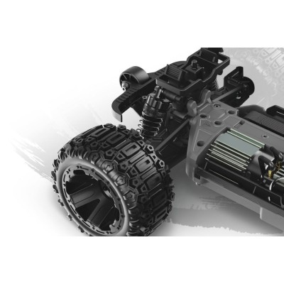 Qbit MT 1/16th Monster Truck - Modrý