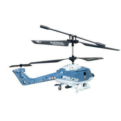 RE.EL Toys RC vrtulník policejní 3 kanály, gyroskop RTF sada