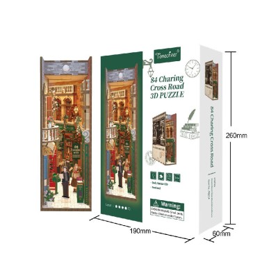 Tonecheer 3D puzzle 84 Charing Cross Road
