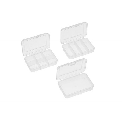 Plastové organizéry 91x66x21mm (3 ks.)