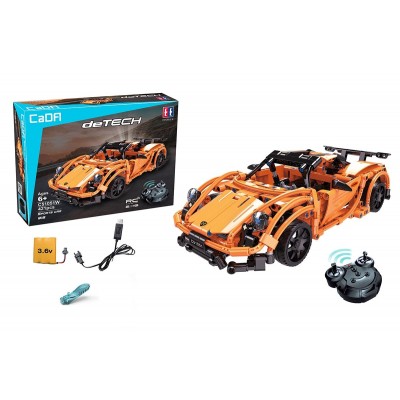 Závoďák - RC stavebnice z kostek