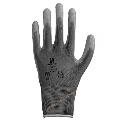 Ruk. pogum. NORMFEST TOP jemné PU šedé 10/XL