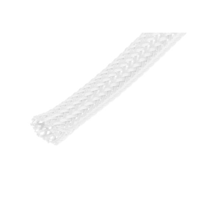 Punčochový návlek 6mm bílý, 1m