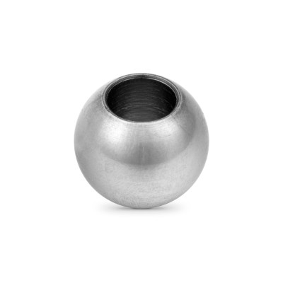 Poniklovaná mosazná kulička 3/16 (4,76mm) s dírou 2,0mm , 10 ks.