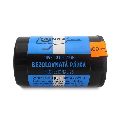 Cín trub. 1,5 50g Sn99,3Cu0,7Nip NUBA+tavidlo MTL458
