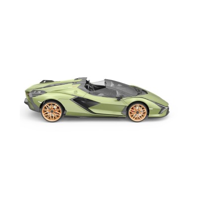RE.EL Toys RC auto Lamborghini Sian 1:12 zelená metalíza, proporcionální RTR LED 2,4GHz