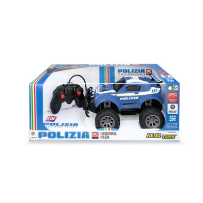 Carabinieri terréní vozidlo 1:16 světlá modrá
