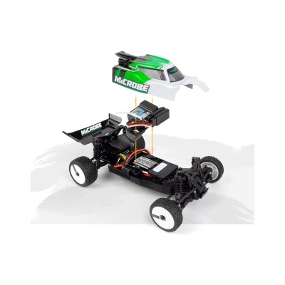 Maverick Microbe 1/24th Buggy - Zelená