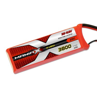 ManiaX LiFe 9.9V 3800mAh 25C