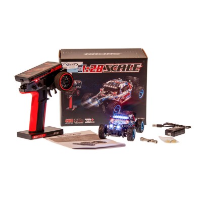 S-Idee RC terénní auto s hliníkovým podvozkem, 2,4 GHz, 1:28